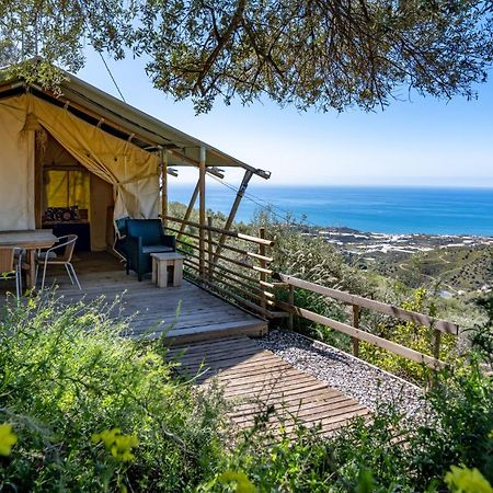 Campo Agave Luxury Tents Sayalonga Bagian luar foto